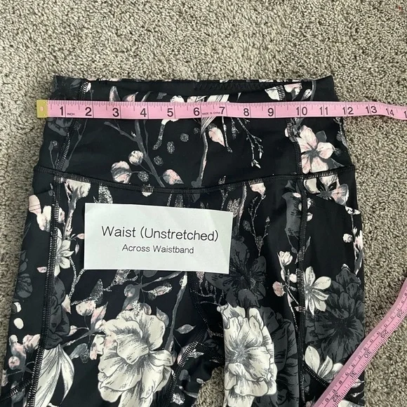 Victoria Secret | NWOT Floral Leggings Size 2 - Picture 6 of 8
